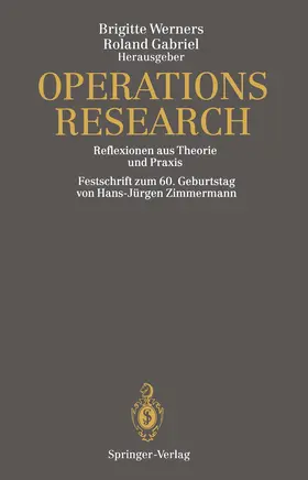 Gabriel / Werners |  Operations Research | Buch |  Sack Fachmedien