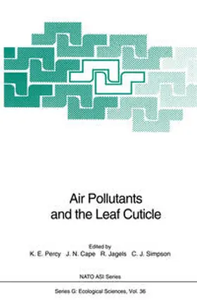 Percy / Cape / Jagels |  Air Pollutants and the Leaf Cuticle | eBook | Sack Fachmedien