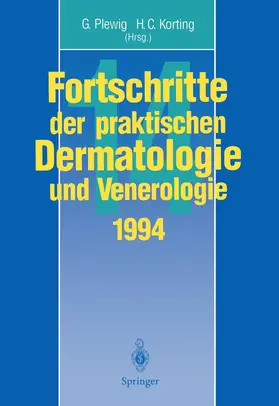 Plewig / Korting |  Fortschritte der praktischen Dermatologie und Venerologie | Buch |  Sack Fachmedien