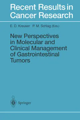 Kreuser / Schlag |  New Perspectives in Molecular and Clinical Management of Gastrointestinal Tumors | eBook | Sack Fachmedien