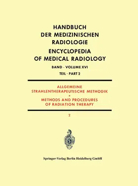 Dahl / Mårtenson / Farr |  Allgemeine Strahlentherapeutische Methodik | Buch |  Sack Fachmedien