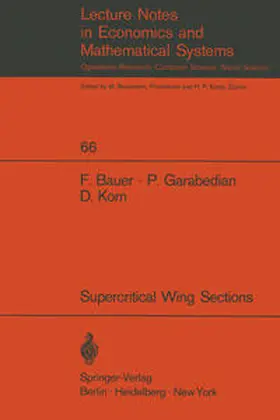 Bauer / Garabedian / Korn |  A Theory of Supercritical Wing Sections, with Computer Programs and Examples | eBook | Sack Fachmedien