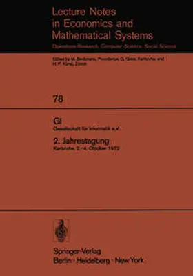 Deussen | GI. Gesellschaft für Informatik e.V. 2. Jahrestagung | E-Book | sack.de