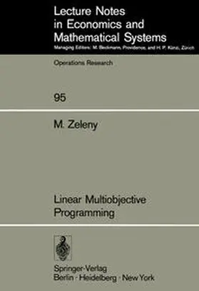 Zeleny |  Linear Multiobjective Programming | eBook | Sack Fachmedien