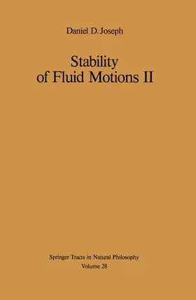 Joseph |  Stability of Fluid Motions II | Buch |  Sack Fachmedien