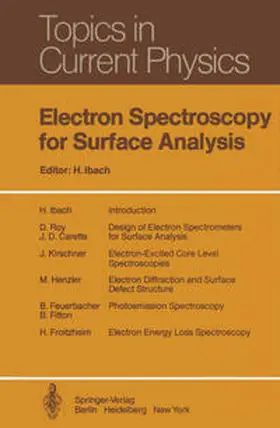 Ibach |  Electron Spectroscopy for Surface Analysis | eBook | Sack Fachmedien