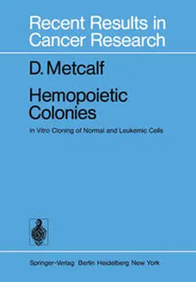 Metcalf |  Hemopoietic Colonies | eBook | Sack Fachmedien