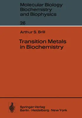 Brill | Transition Metals in Biochemistry | E-Book | sack.de