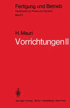 Mauri |  Vorrichtungen II | eBook | Sack Fachmedien