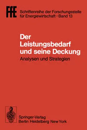 Schaefer |  Der Leistungsbedarf und seine Deckung | eBook | Sack Fachmedien