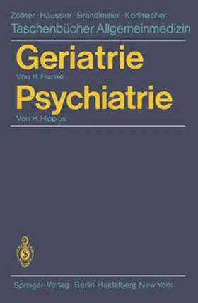 Franke / Hippius |  Geriatrie Psychiatrie | eBook | Sack Fachmedien
