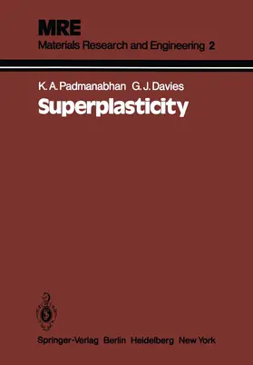 Padmanabhan / Davies |  Superplasticity | Buch |  Sack Fachmedien
