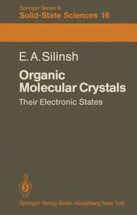 Silinsh |  Organic Molecular Crystals | eBook | Sack Fachmedien