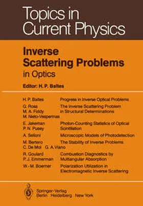 Baltes |  Inverse Scattering Problems in Optics | eBook | Sack Fachmedien