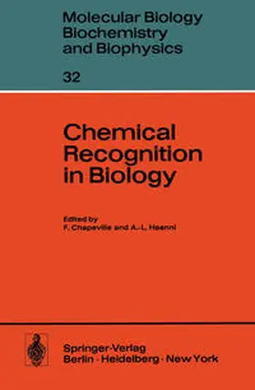 Chapeville / Haenni |  Chemical Recognition in Biology | eBook | Sack Fachmedien