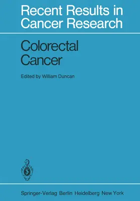 Duncan |  Colorectal Cancer | Buch |  Sack Fachmedien