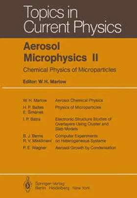 Marlow |  Aerosol Microphysics II | eBook | Sack Fachmedien