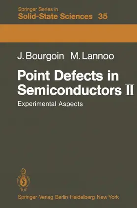 Bourgoin |  Point Defects in Semiconductors II | Buch |  Sack Fachmedien