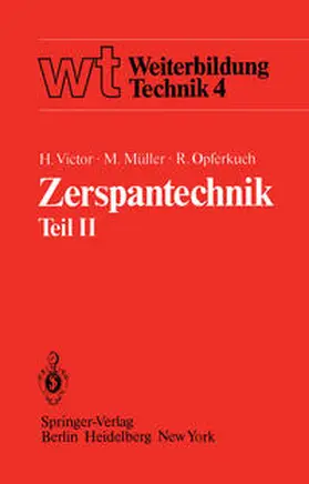 Victor / Müller / Opferkuch |  Zerspantechnik | eBook | Sack Fachmedien