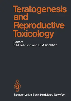 Johnson / Kochhar |  Teratogenesis and Reproductive Toxicology | Buch |  Sack Fachmedien