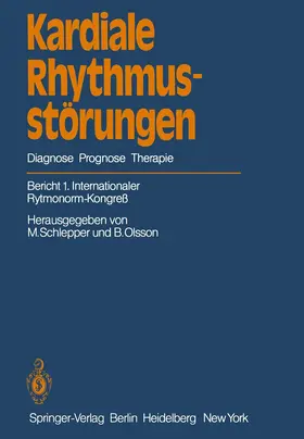 Schlepper / Olsson |  Kardiale Rhythmusstörungen | Buch |  Sack Fachmedien