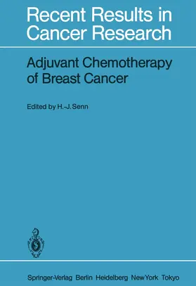 Senn |  Adjuvant Chemotherapy of Breast Cancer | Buch |  Sack Fachmedien