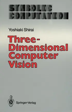 Shirai |  Three-Dimensional Computer Vision | Buch |  Sack Fachmedien