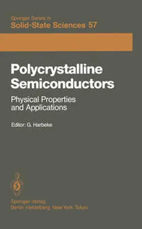 Harbeke |  Polycrystalline Semiconductors | eBook | Sack Fachmedien