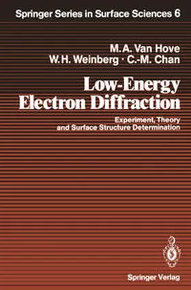 VanHove / Chan / Weinberg |  Low-Energy Electron Diffraction | Buch |  Sack Fachmedien