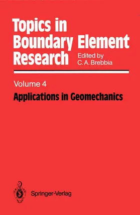 Brebbia |  Applications in Geomechanics | Buch |  Sack Fachmedien