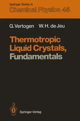 Vertogen / Jeu |  Thermotropic Liquid Crystals, Fundamentals | eBook | Sack Fachmedien