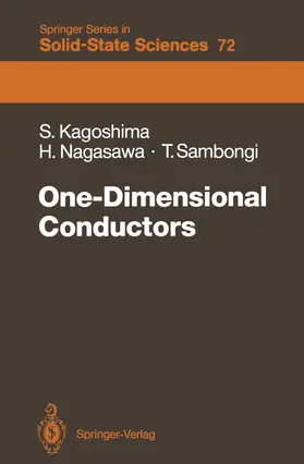 Kagoshima / Sambongi / Nagasawa |  One-Dimensional Conductors | Buch |  Sack Fachmedien