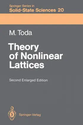 Toda |  Theory of Nonlinear Lattices | eBook | Sack Fachmedien