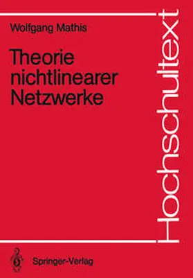 Mathis |  Theorie nichtlinearer Netzwerke | eBook | Sack Fachmedien