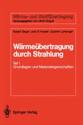 Siegel / Howell / Lohrengel |  Wärmeübertragung durch Strahlung | eBook | Sack Fachmedien