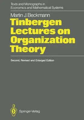 Beckmann |  Tinbergen Lectures on Organization Theory | eBook | Sack Fachmedien