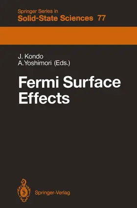 Kondo / Yoshimori |  Fermi Surface Effects | Buch |  Sack Fachmedien