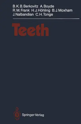 Berkovitz / Boyde / Frank | Teeth | Buch | 978-3-642-83498-1 | sack.de