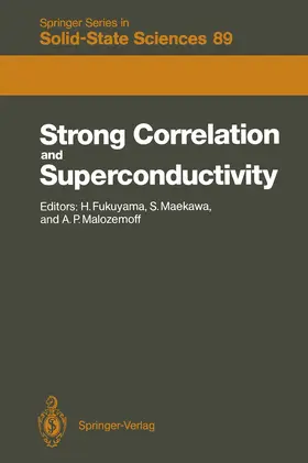 Fukuyama / Malozemoff / Maekawa |  Strong Correlation and Superconductivity | Buch |  Sack Fachmedien