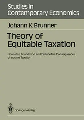 Brunner |  Theory of Equitable Taxation | eBook | Sack Fachmedien