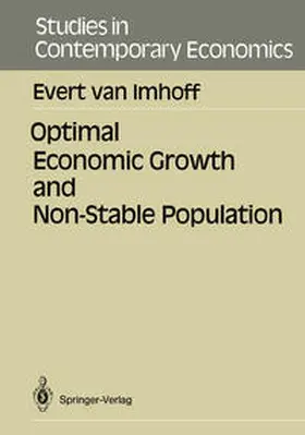 Imhoff |  Optimal Economic Growth and Non-Stable Population | eBook | Sack Fachmedien