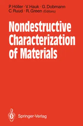 Höller / Hauk / Dobmann |  Nondestructive Characterization of Materials | eBook | Sack Fachmedien