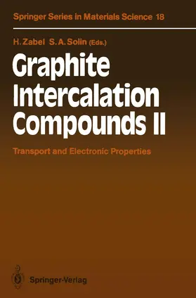 Zabel / Solin |  Graphite Intercalation Compounds II | Buch |  Sack Fachmedien