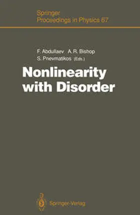 Abdullaev / Bishop / Pnevmatikos |  Nonlinearity with Disorder | eBook | Sack Fachmedien