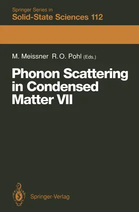 Meissner / Pohl |  Phonon Scattering in Condensed Matter VII | Buch |  Sack Fachmedien