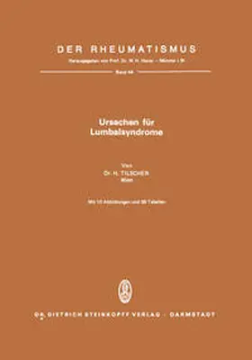 Tilscher |  Ursachen für Lumbalsyndrome | eBook | Sack Fachmedien