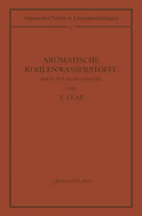 Clar |  Aromatische Kohlenwasserstoffe | eBook | Sack Fachmedien