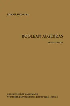 Sikorski | Boolean Algebras | E-Book | sack.de
