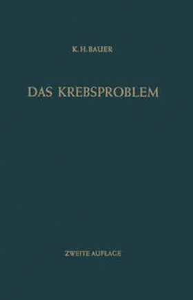Bauer |  Das Krebsproblem | eBook | Sack Fachmedien