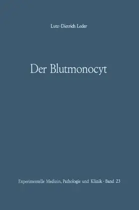 Leder |  Der Blutmonocyt | Buch |  Sack Fachmedien
